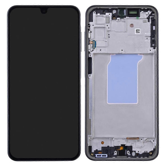 Pantalla Completa Original Servicepack Para Samsung A26 5G / A266 Con Marco Negro