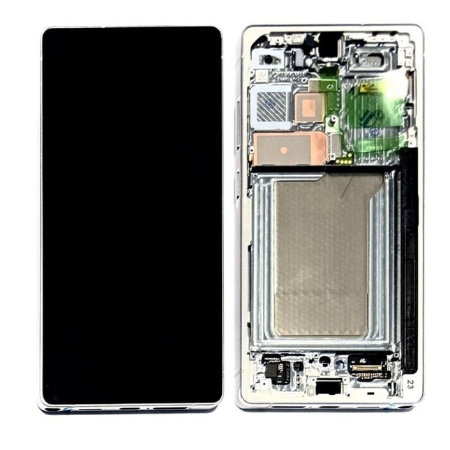 Pantalla Completa Original Servicepack Para Samsung S25 Ultra /S938 Con Marco Plata