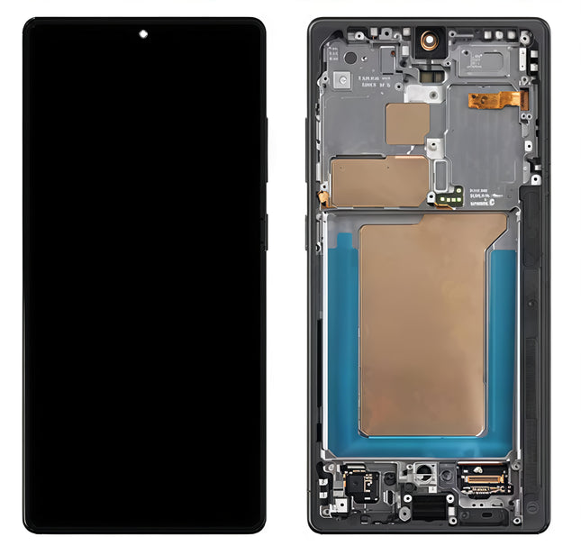 Pantalla Completa Original Servicepack Para Samsung S25 Ultra /S938 Con Marco Negro