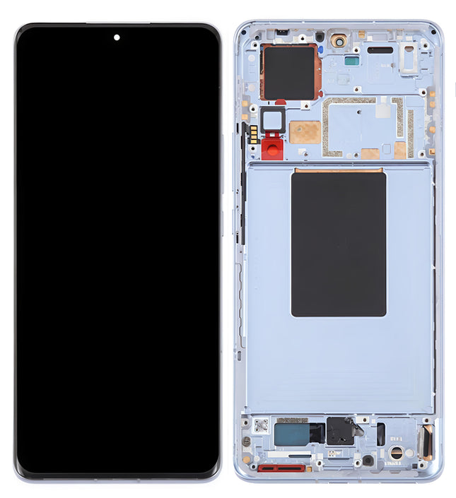 Pantalla Completa Original Servicepack Para Xiaomi Mi 12 Pro Con Marco Azul