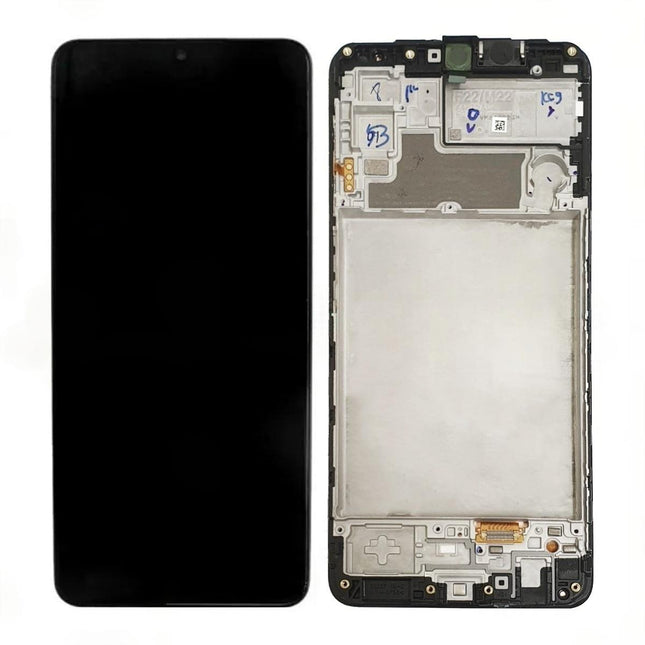 Pantalla completa para Samsung Galaxy M22 M225/F22 F225 Con Marco