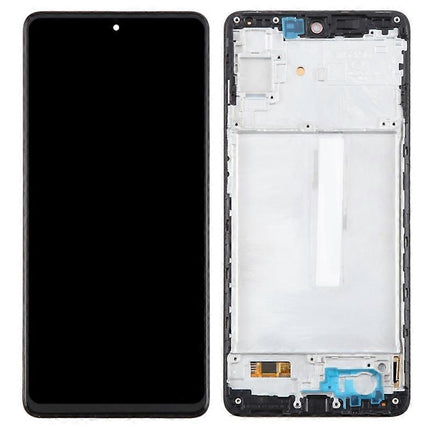 Pantalla Completa para Samsung Galaxy M53 5G M536 Negra Con Marco OLED