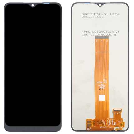 Pantalla Completa Original Servicepack Para Samsung A12 Sam A125F CDOT Sin Marco