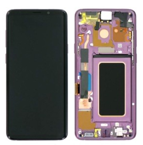 Pantalla Completa Original Servicepack Para Samsung S8 G950 Con Marco Purpura