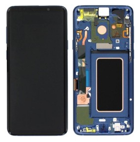 Pantalla Completa Original Servicepack Para Samsung S8 Plus G955 Con Marco Azul