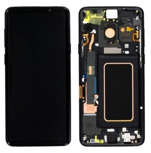 Pantalla Completa Original Servicepack Para Samsung S8 Plus G955 Con Marco Negra