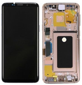 Pantalla Completa Original Servicepack Para Samsung S9 Plus G965 Con Marco Oro