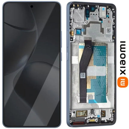 Pantalla Completa Original Servicepack Para Xiaomi Mi 14T Con Marco Azul