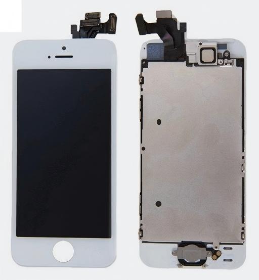 Pantalla Completa Para Iphone 5 Blanca