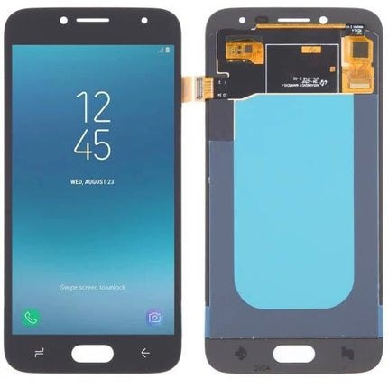 Pantalla completa para Samsung Galaxy J250 negra OLED