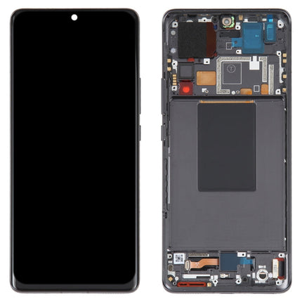 Pantalla Completa Original Servicepack Para Xiaomi Mi 12 Pro Con Marco Negro
