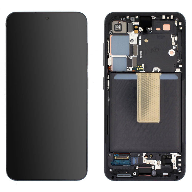 Pantalla Completa Original Servicepack Para Samsung S23 Plus S916 Con Marco Negro