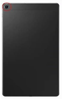 Tapa Trasera Para Samsung Tab T510 Negro
