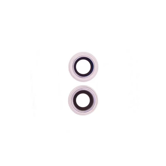 适用于 iPhone 15 Plus 粉色带框镜片