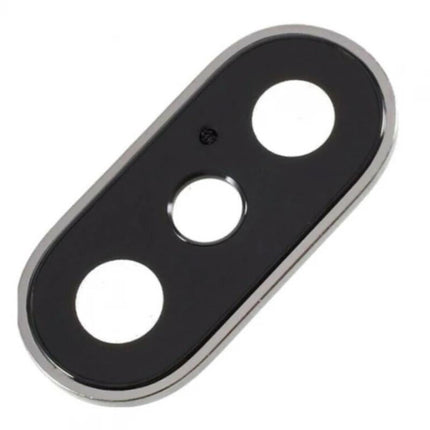 适用于 iPhone X 的带框镜片 白色