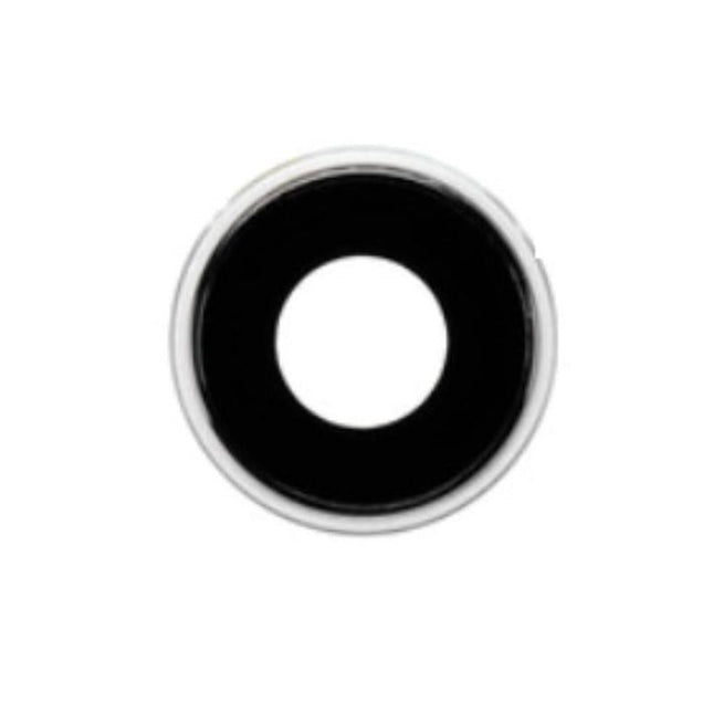 适用于 iPhone Xr 白色带框镜片