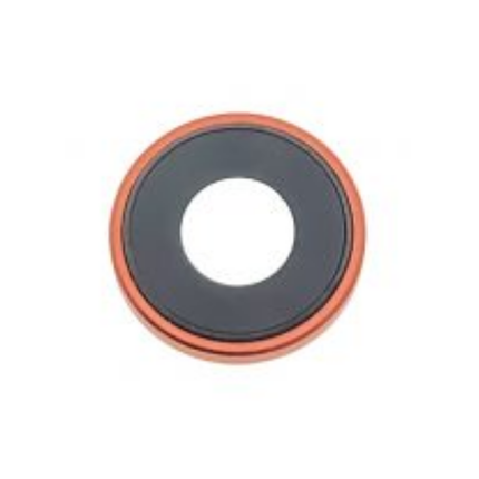 iPhone Xr 带框镜片 - 橙色