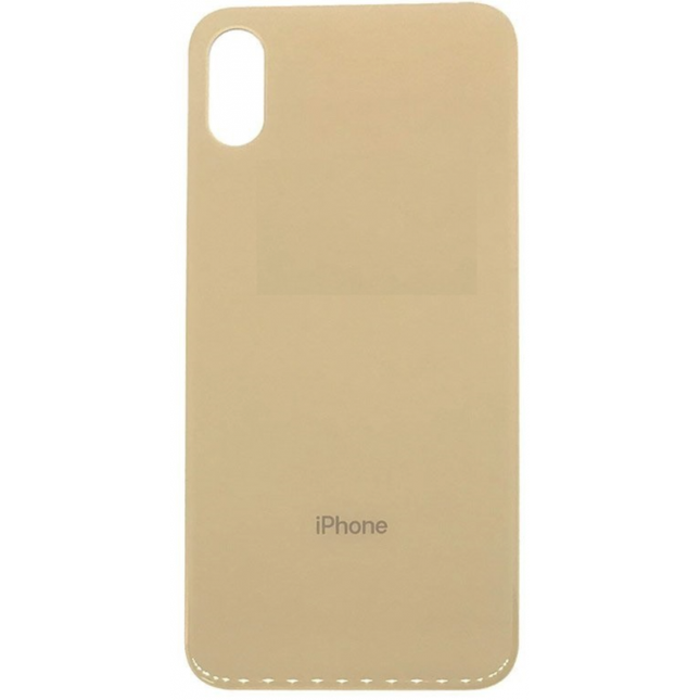 Tapa Trasera Para Iphone Xs Oro