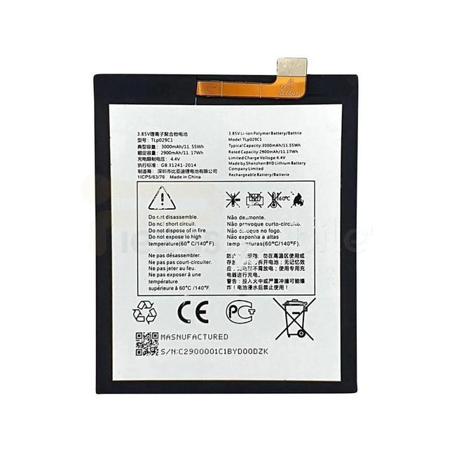Bateria Para Alcatel 3C / Alcatel A30 / A30 Plus / Tlp029C1