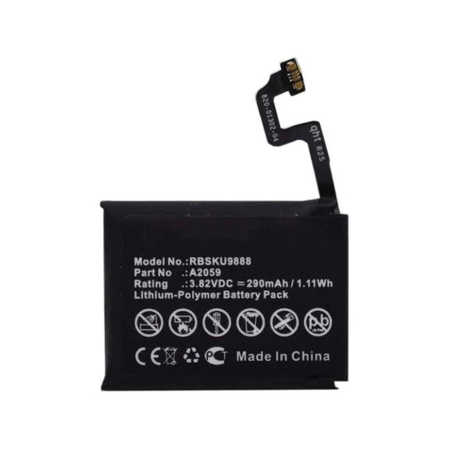 适用于 Apple Series 5 40 毫米 A2092 A2094 A2156 的电池