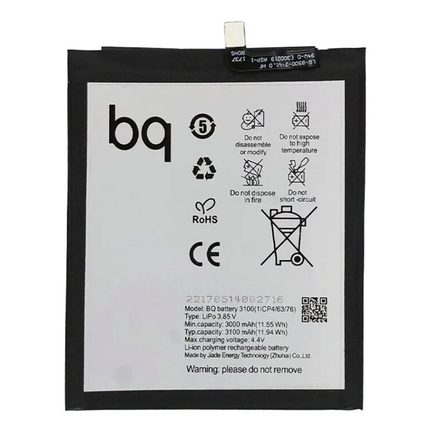 Bateria Para BQ X / BQ X Pro / BQ X Pro 3100mAh