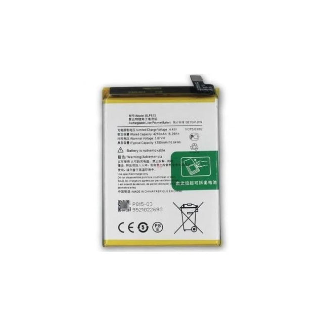适用于 OnePlus Nord N10 5G / 1+ Nord N10 5G 的电池 4300mAh -Blp815