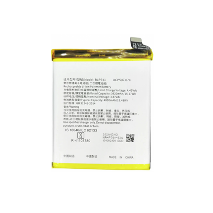 Bateria Para Oppo C11 / C12 / C15 / C25 / A72 /Relame 7i Rmx2193 BLP793