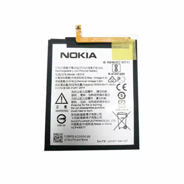 Bateria para Nokia 6 / He316