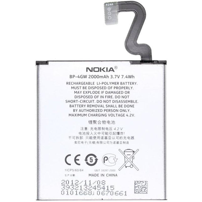 Bateria para Nokia Bp-4Gw