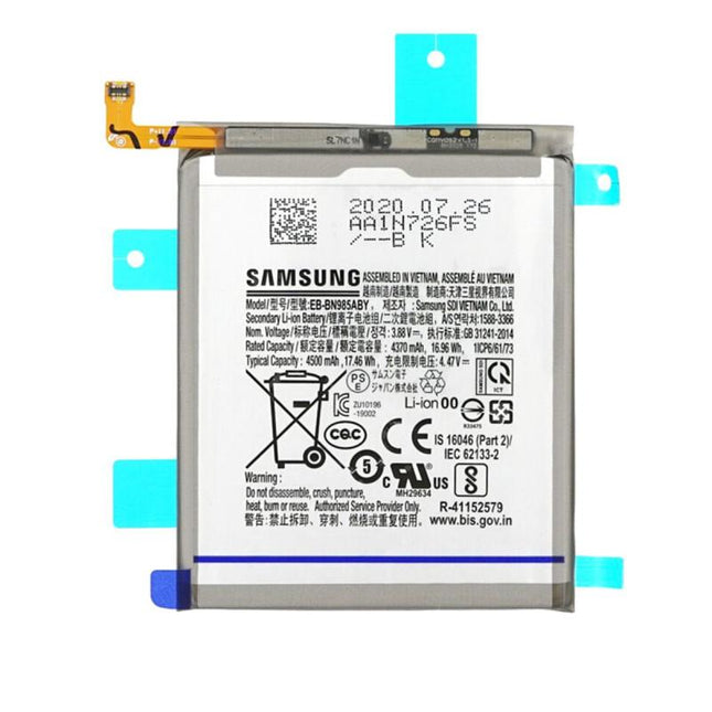 原装 Servicepack 电池适用于三星 Note 20 / N980 4300mAh -Eb-Bn980Aby