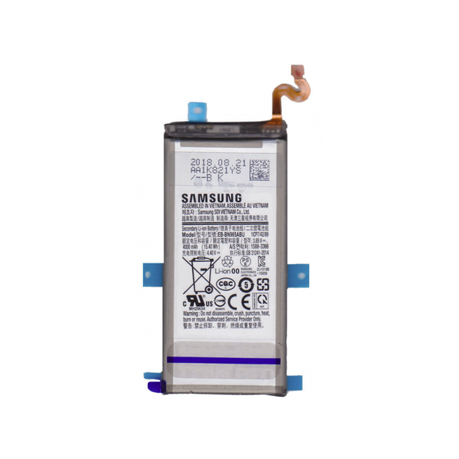 适用于三星 Galaxy Note 9 / N960F 4000mAh 全新原装电池（带贴纸）