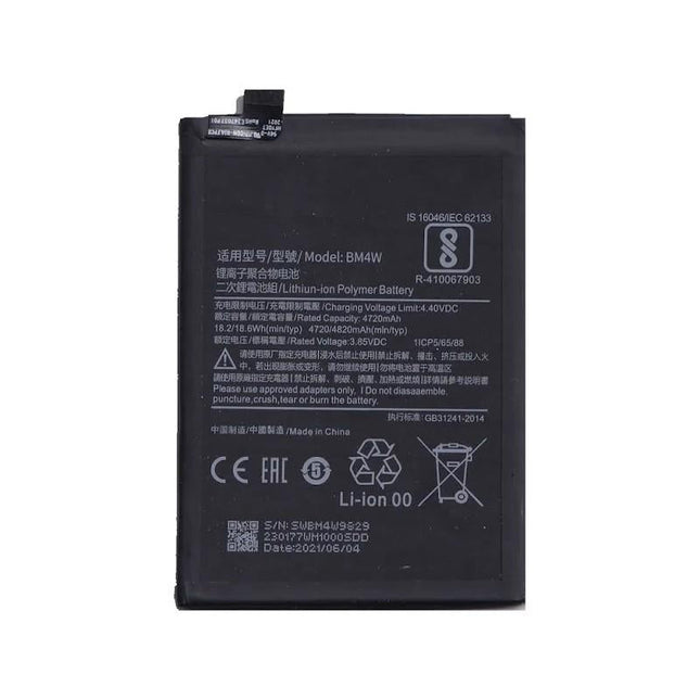 Bateria Para Xiaomi Mi 10T Lite 5G Mzb07Xieu -Bm4W