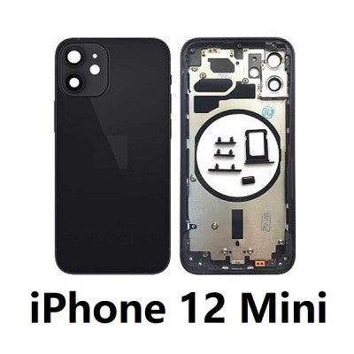 iPhone 12 Mini 带后盖底盘 黑色