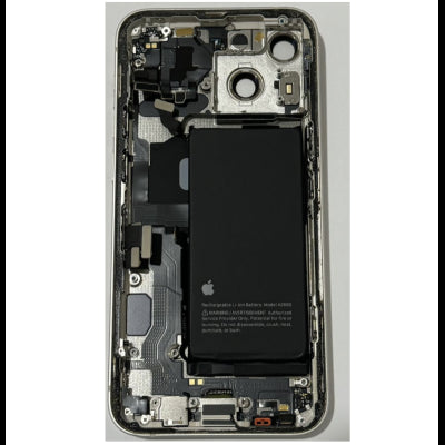 iPhone 13 Mini 白色原装拆解底盘 - 带零件