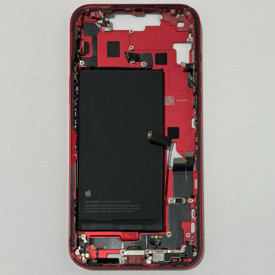 适用于 iPhone 14 Plus 红色原装拆解底盘 - 带零件