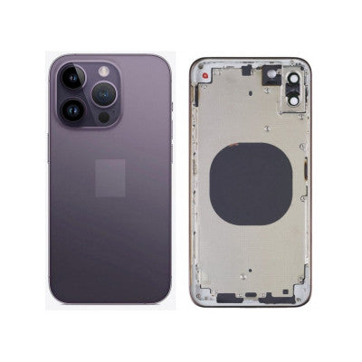 适用于 iPhone 14 Pro Max 紫色带后盖的底盘