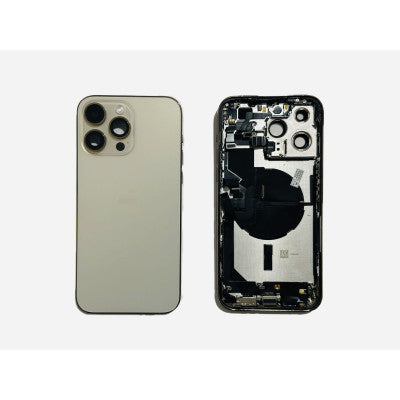 适用于 iPhone 14 Pro Max 金色原装拆解底盘 - 带零件
