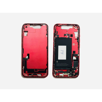 适用于 iPhone 14 红色原装拆解底盘 - 带零件