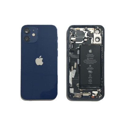 iPhone 12 MINI 原装拆机底盘 蓝色 - 带零件