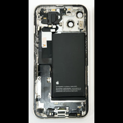 iPhone 13 白色原装拆机底盘 - 带零件