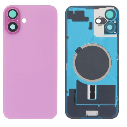 iPhone 16 Plus 粉色带支架后盖