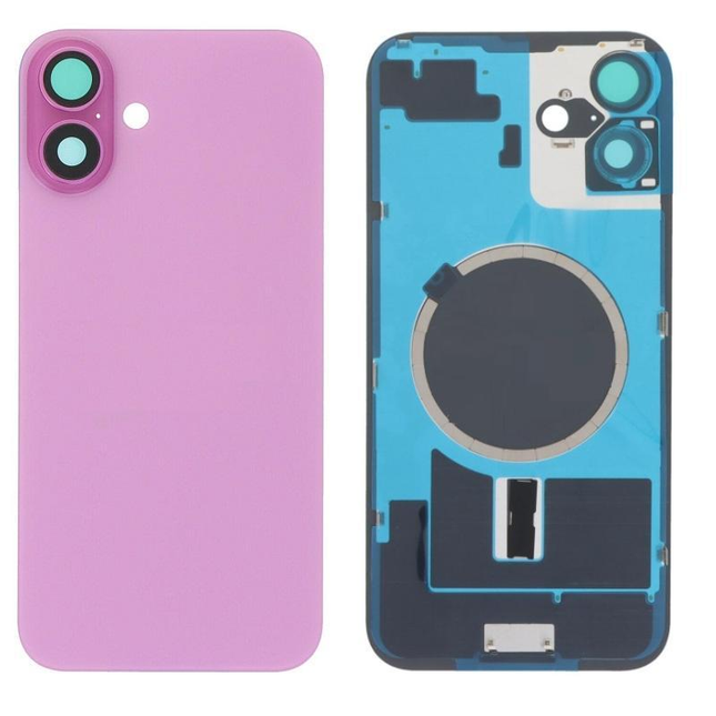 iPhone 16 Plus 粉色带支架后盖