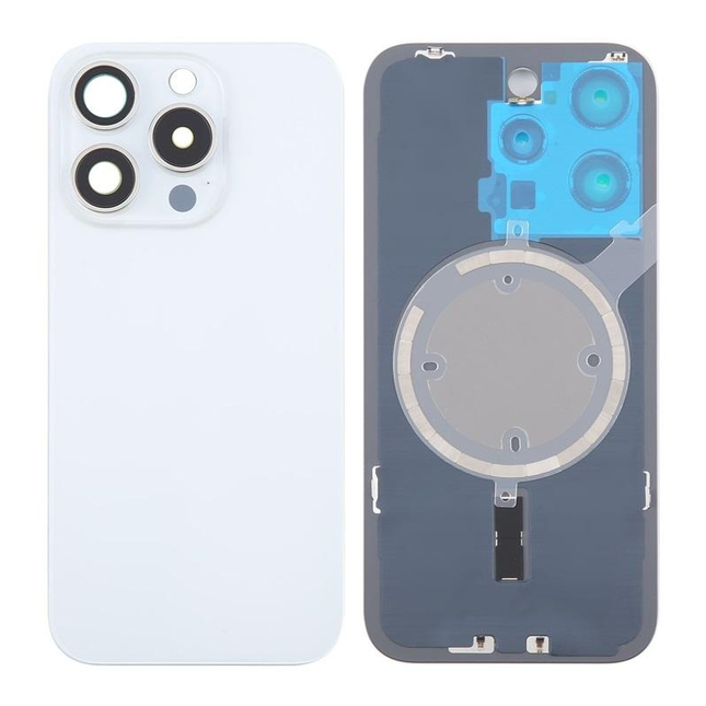 iPhone 16 Pro Max 白色带支架后盖