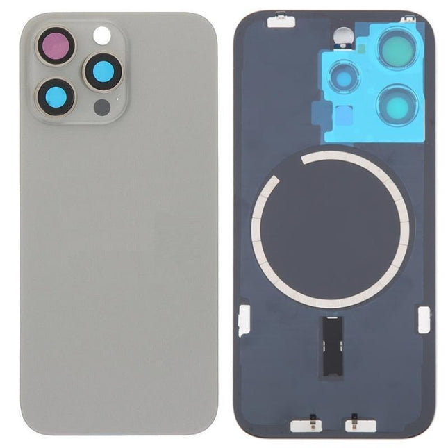 iPhone 16 Pro Max 灰色带支架后盖