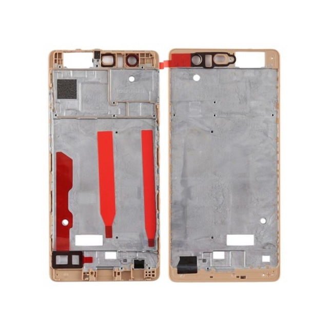 Moldura de tela para Huawei P9 dourada