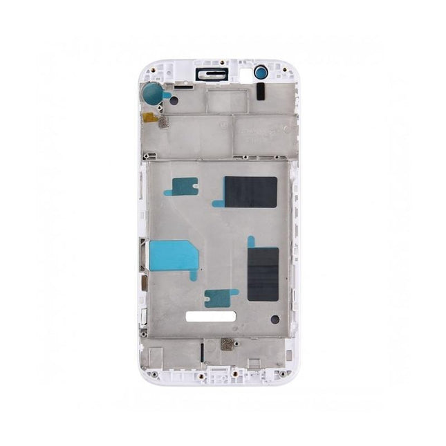 Moldura de tela para Huawei G8 branca