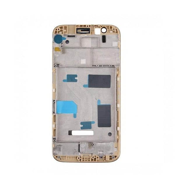 Moldura de tela para Huawei G8 dourada