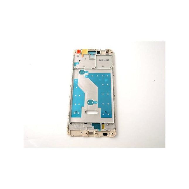 Moldura de tela para Huawei Y7 dourada