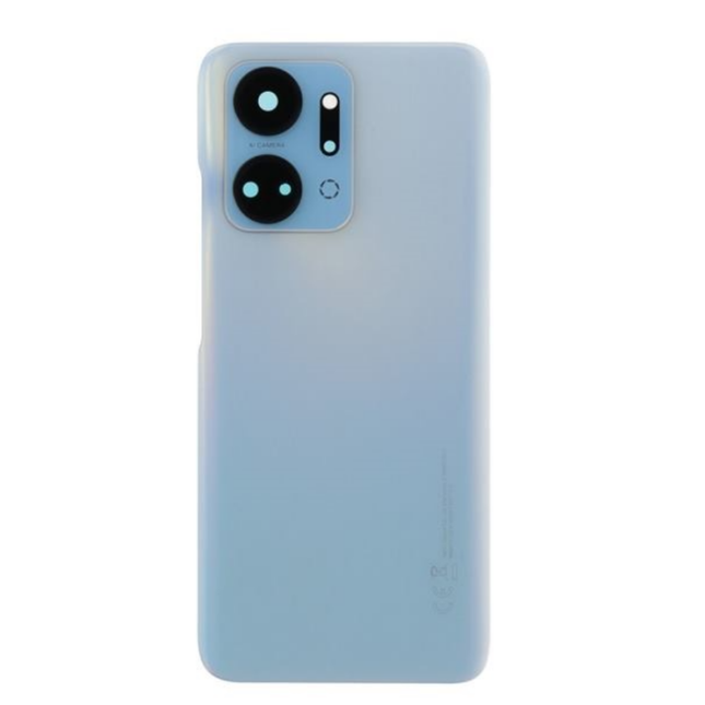 华为 Honor X7A 银色后盖