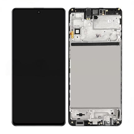 Pantalla Completa para Samsung Galaxy M51 M515F Negra Con Marco